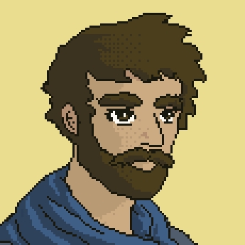 Pixel style Portrait of Saul